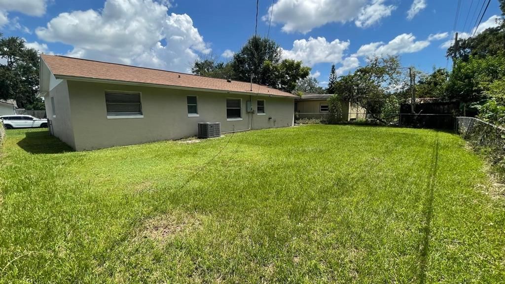 Backyard, Exterior