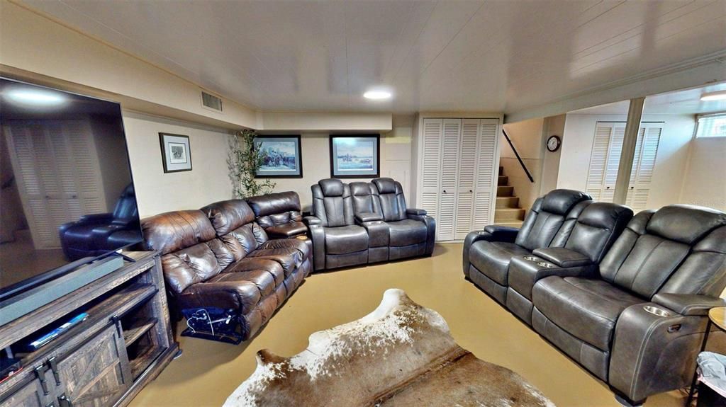 Home Theatre Room, Interior, Living room, Recessed Lighting, Theatre Room