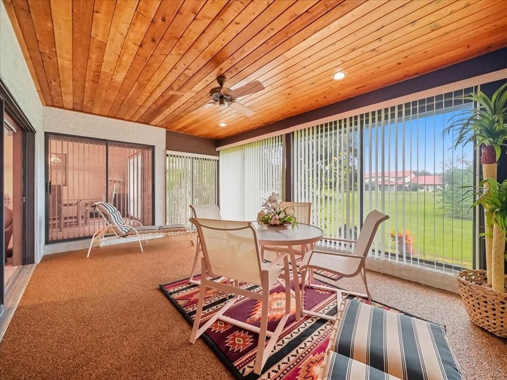 Dining room, Interior, Recessed Lighting, Wooden Ceilings