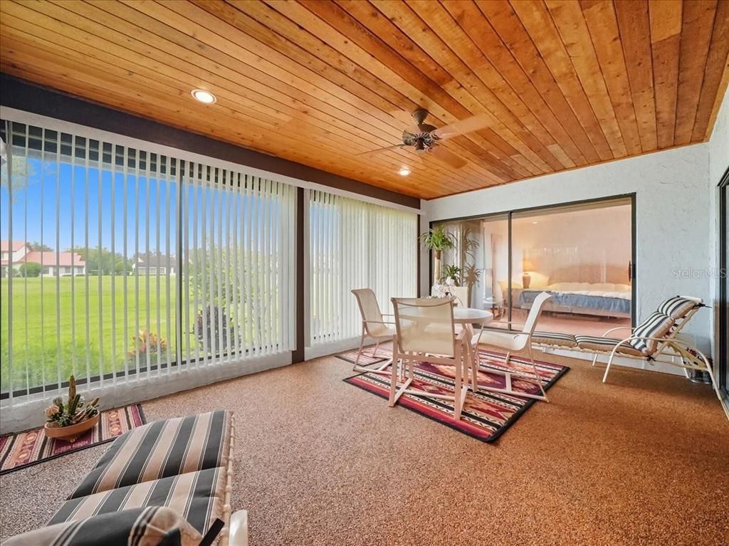 Dining room, Interior, Recessed Lighting, Wooden Ceilings
