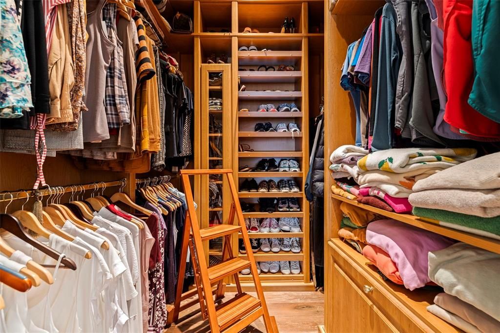Interior, Walk-in Closets, Wood Texture Flooring