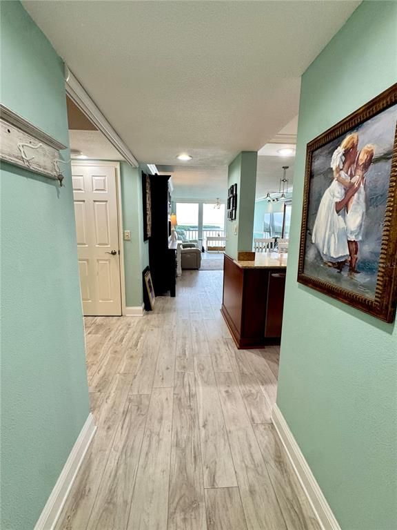 Interior, Recessed Lighting, Water, Wood Texture Flooring