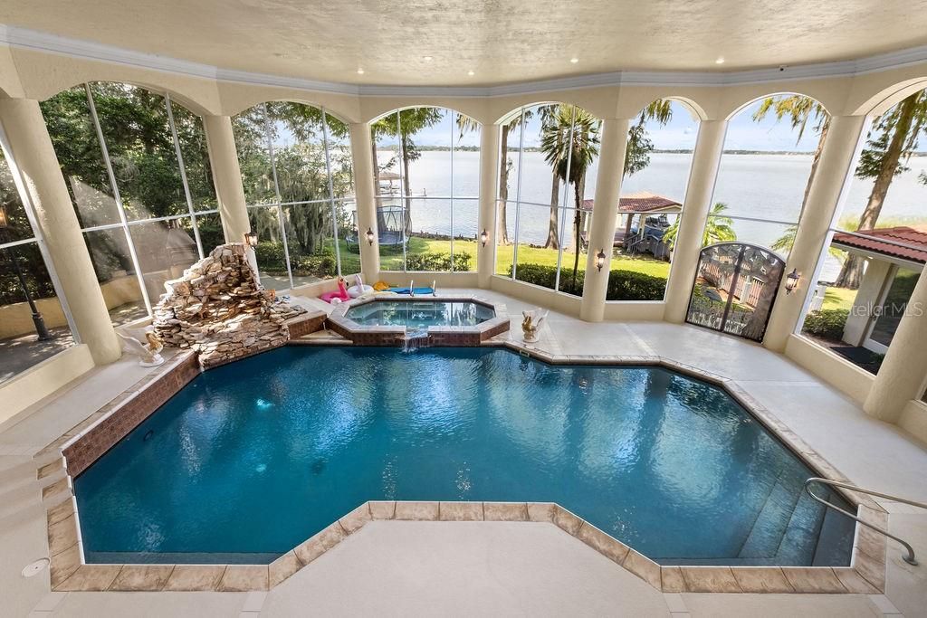 Exterior, Interior, Pool, Recessed Lighting, Water