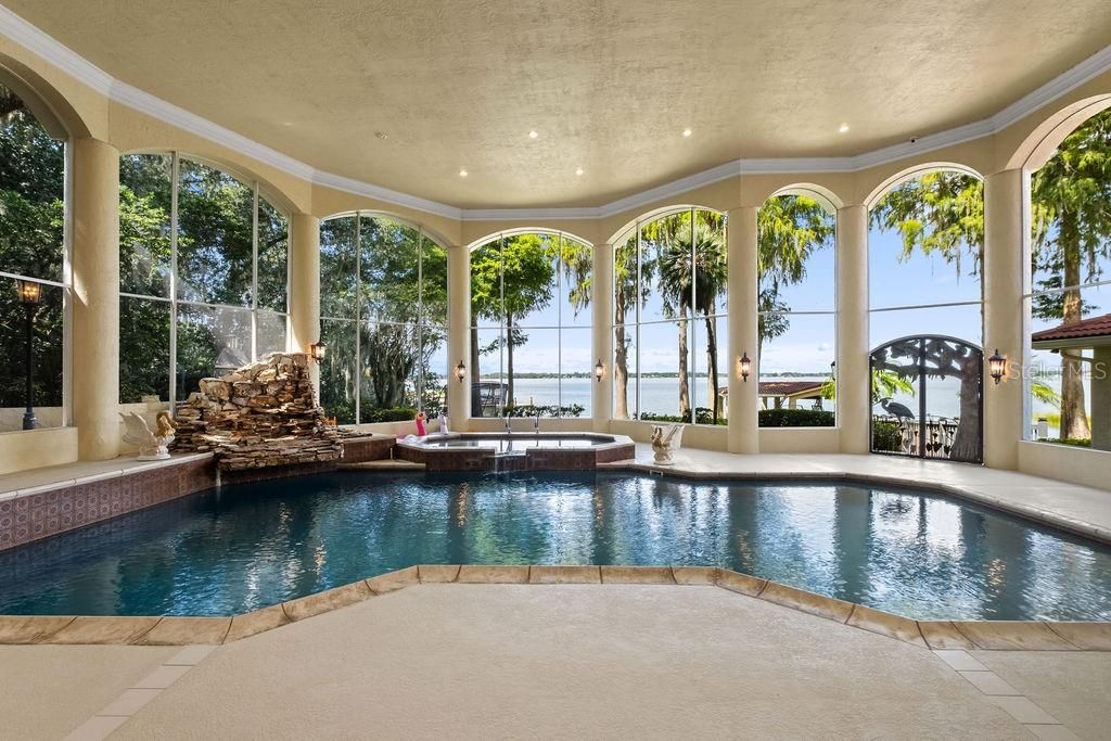 Exterior, Interior, Pool, Recessed Lighting, Water