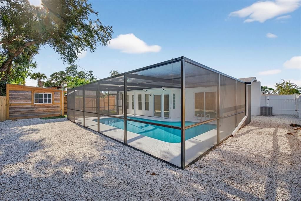 Backyard, Exterior, Pool