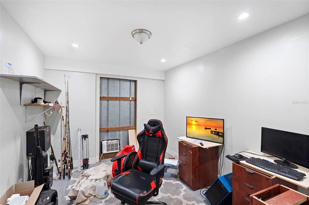 Home Office, Interior, Recessed Lighting