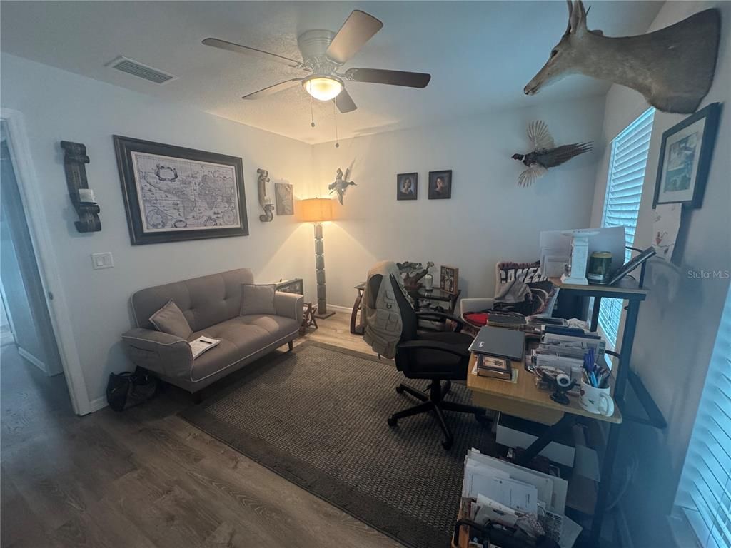 Home Office, Interior, Wood Texture Flooring