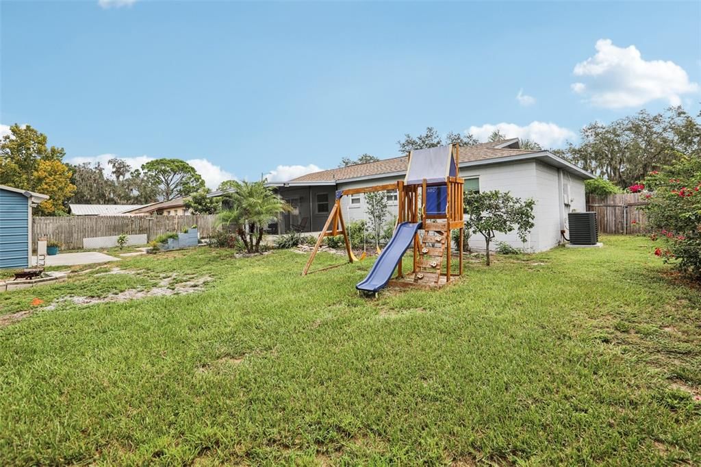 Backyard, Exterior, Playground
