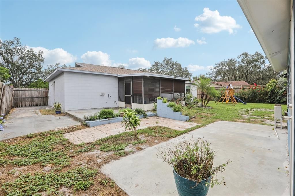 Backyard, Detached Garage, Exterior, Playground
