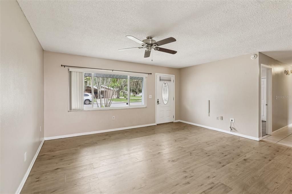 Empty room, Interior, Wood Texture Flooring