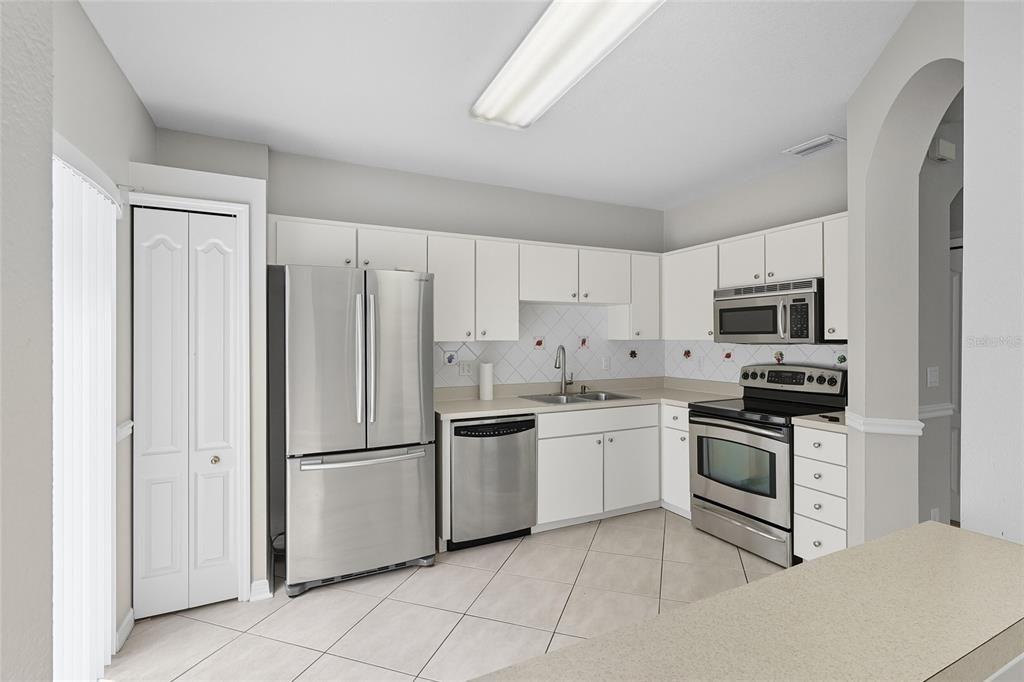 Interior, Kitchen, Stainless Steel Appliances