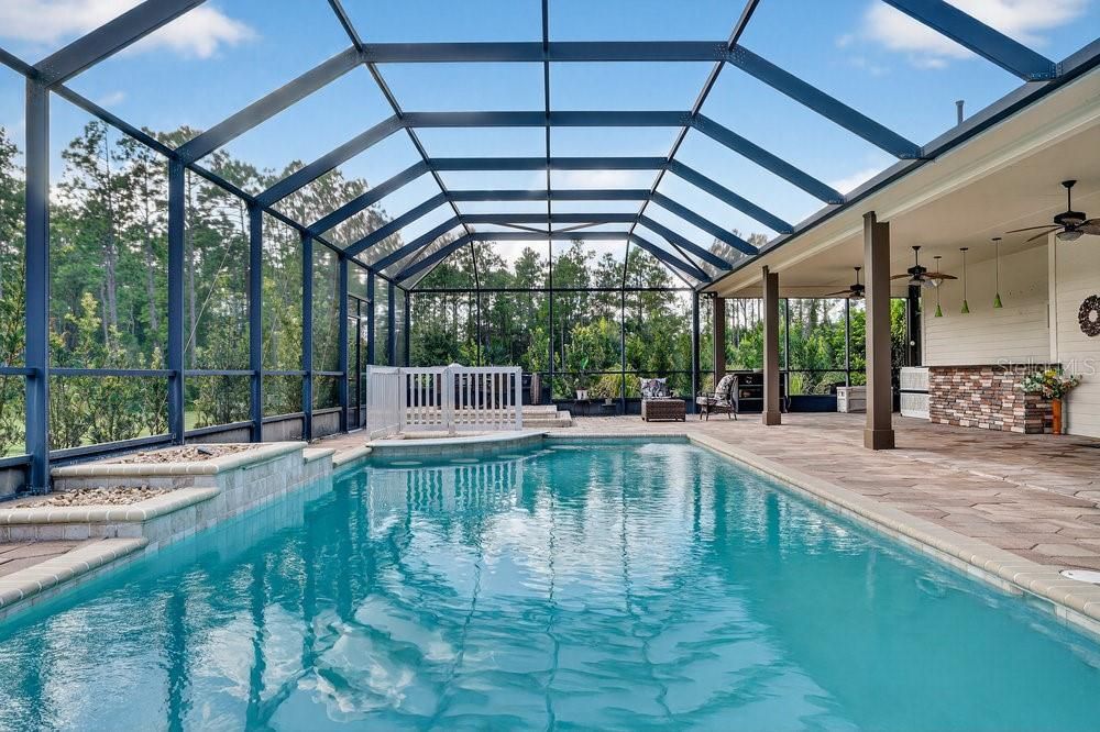 Glass Ceilings, Interior, Pool, Sun Room