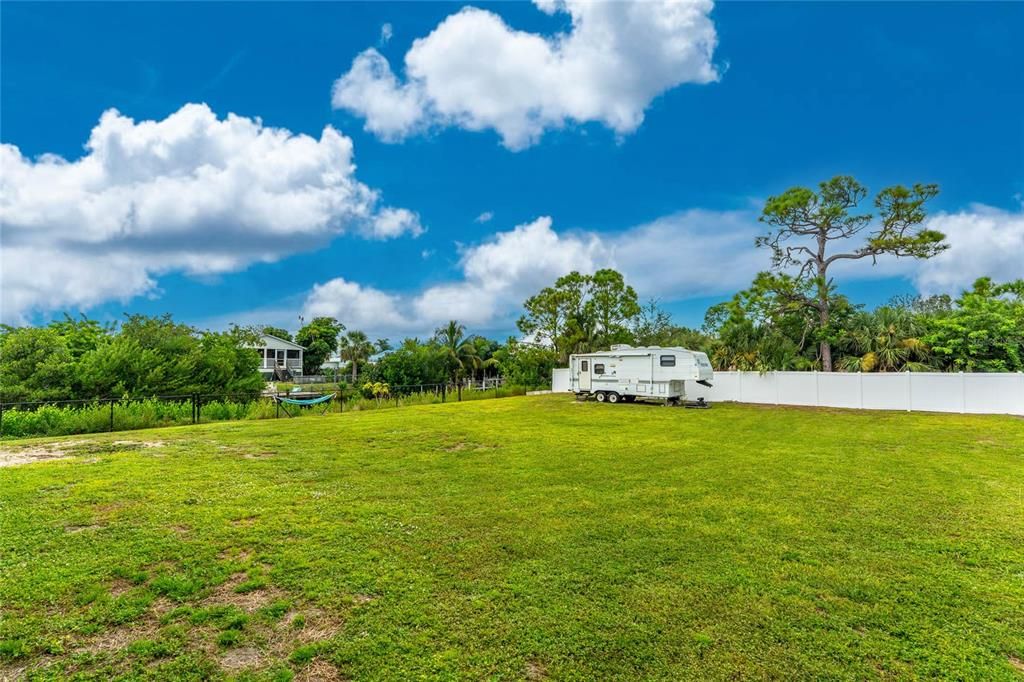 Backyard, Exterior