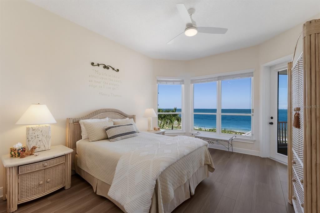 Bedroom, Interior, Water, Wood Texture Flooring