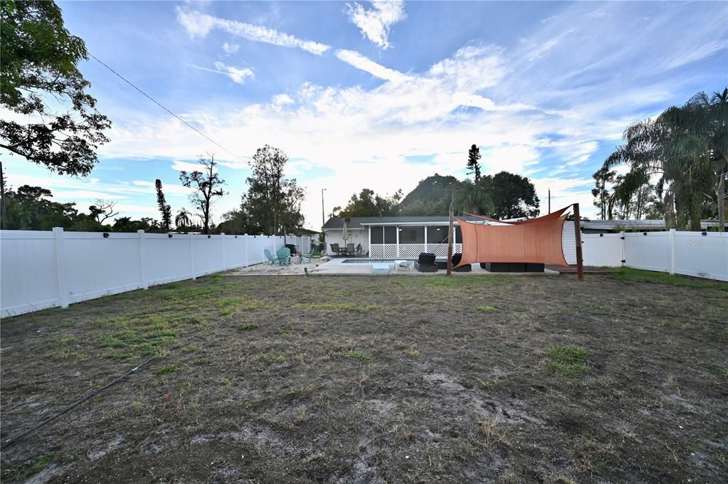 Backyard, Exterior