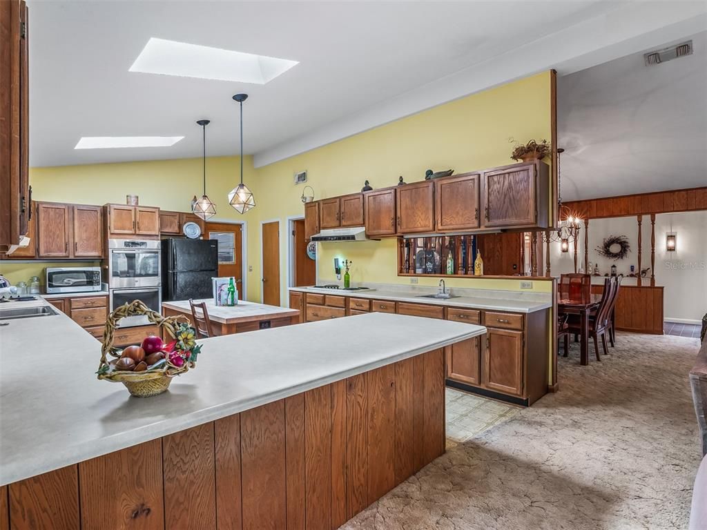 Dining room, Interior, Kitchen, Pendant Lights