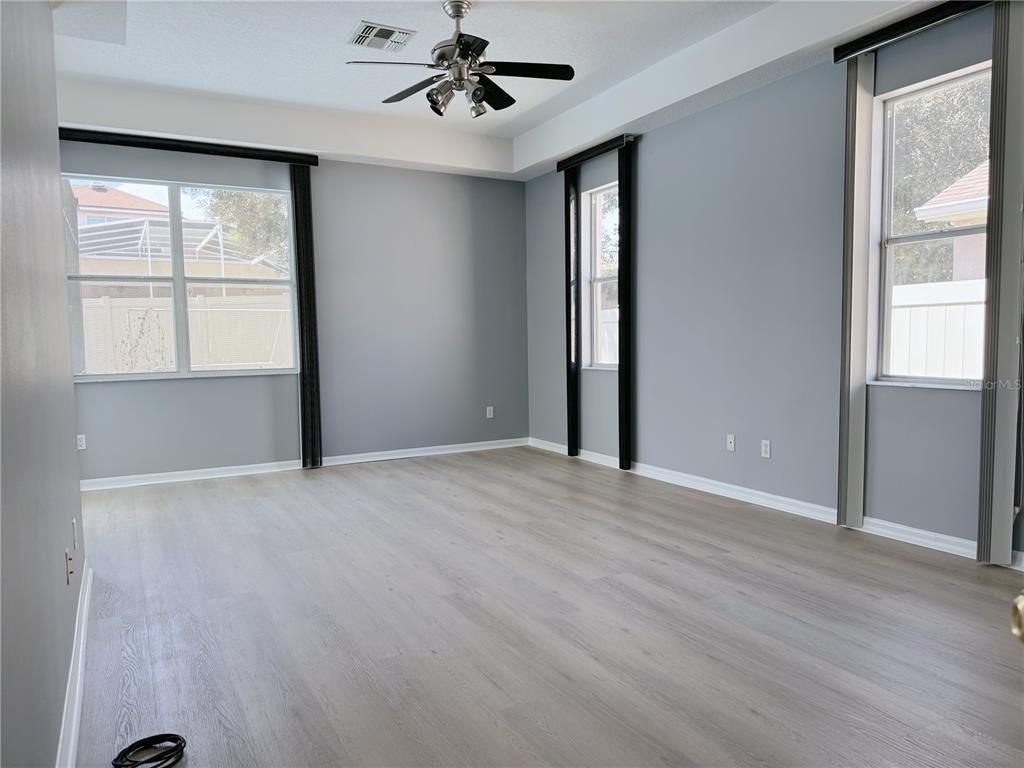 Empty room, Interior, Wood Texture Flooring