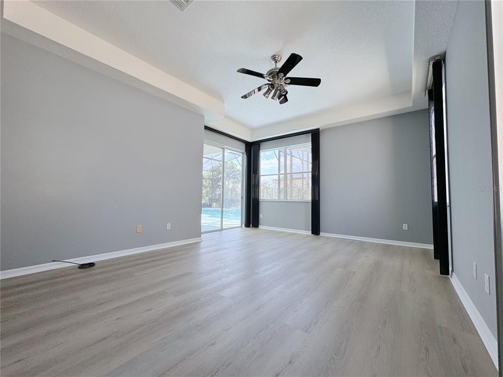 Empty room, Interior, Wood Texture Flooring