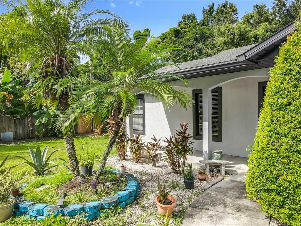 Backyard, Exterior