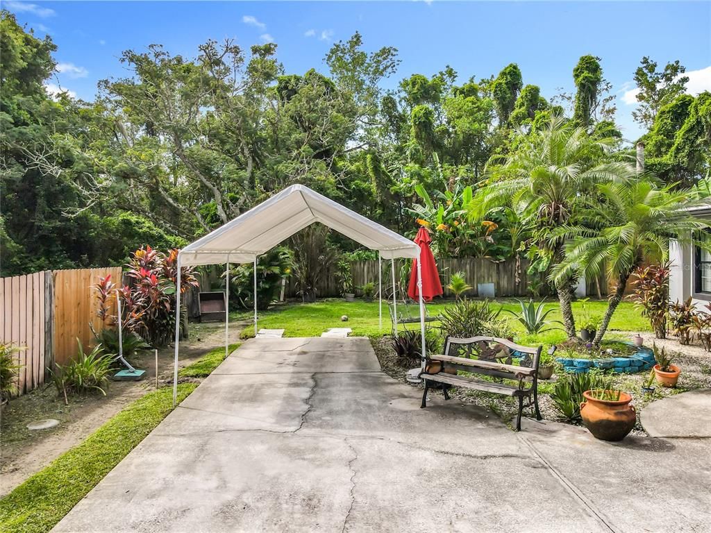 Backyard, Exterior