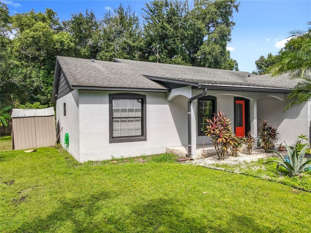 Backyard, Exterior