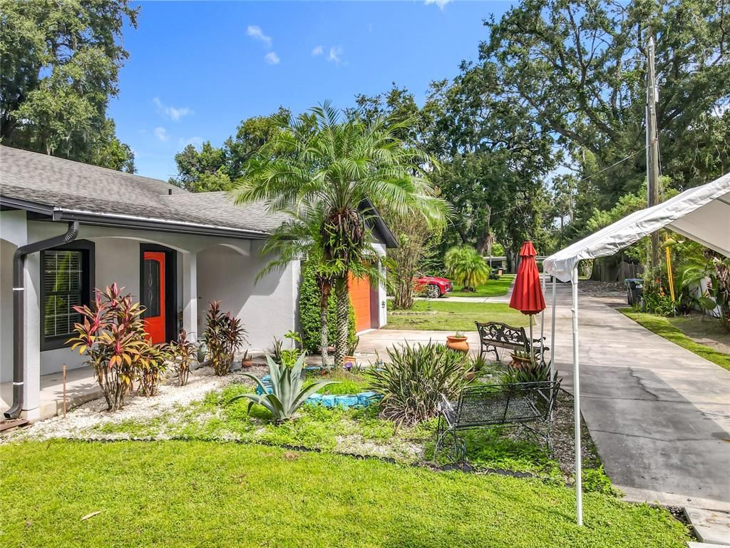 Backyard, Exterior