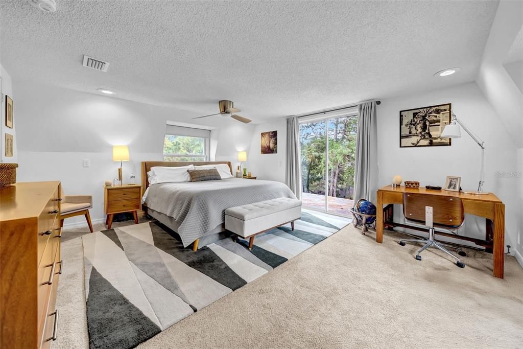 Bedroom, Home Office, Interior, Recessed Lighting