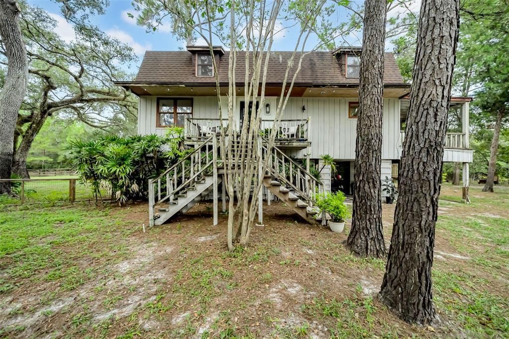 Backyard, Exterior