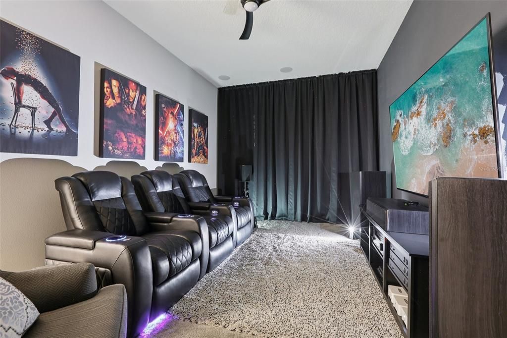 Home Theatre Room, Interior, Theatre Room