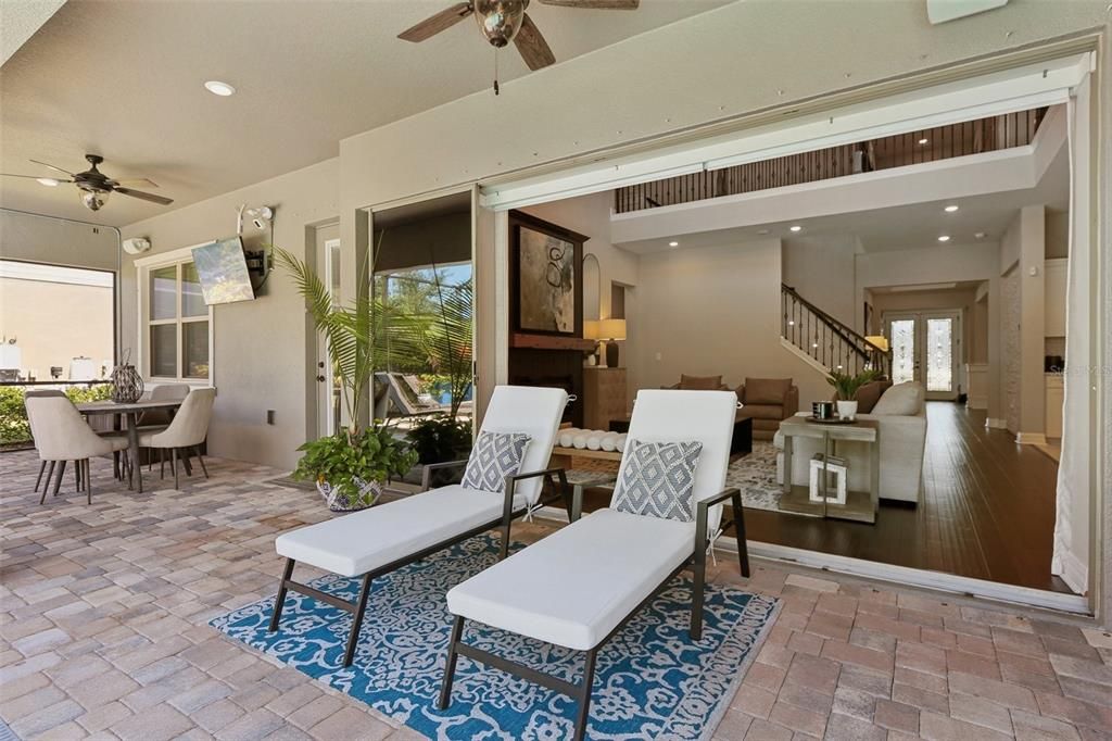 Dining room, Interior, Living room, Recessed Lighting