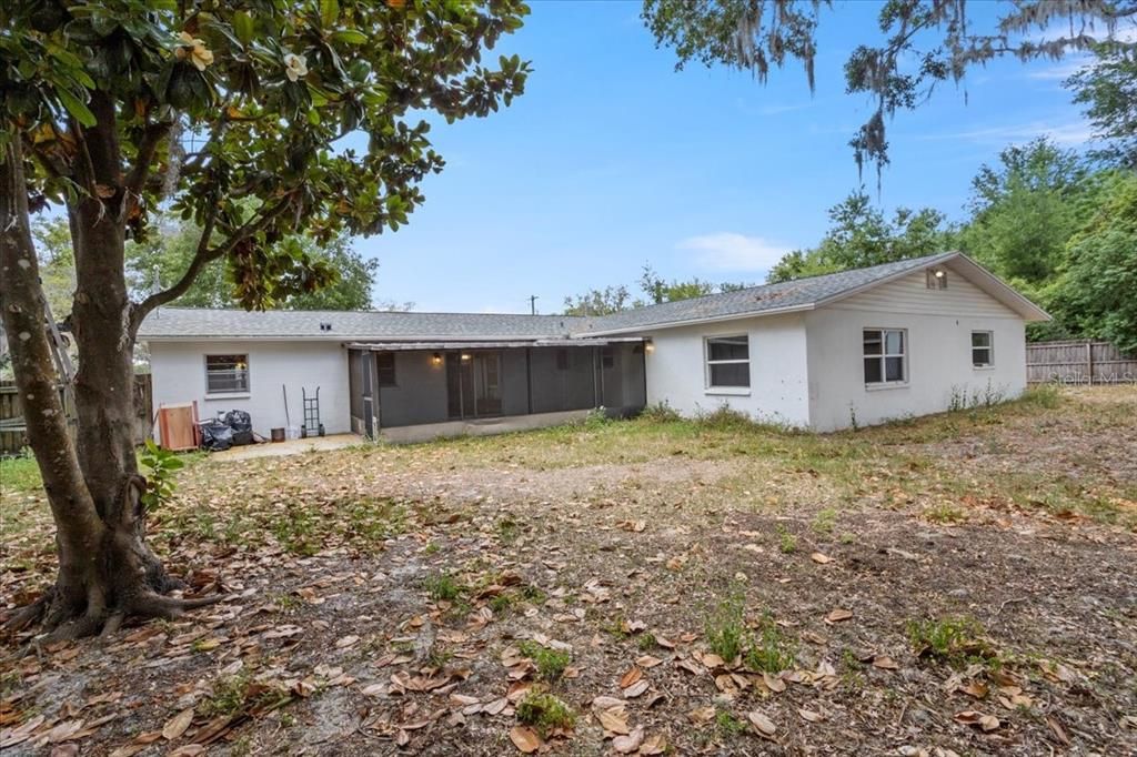 Backyard, Exterior