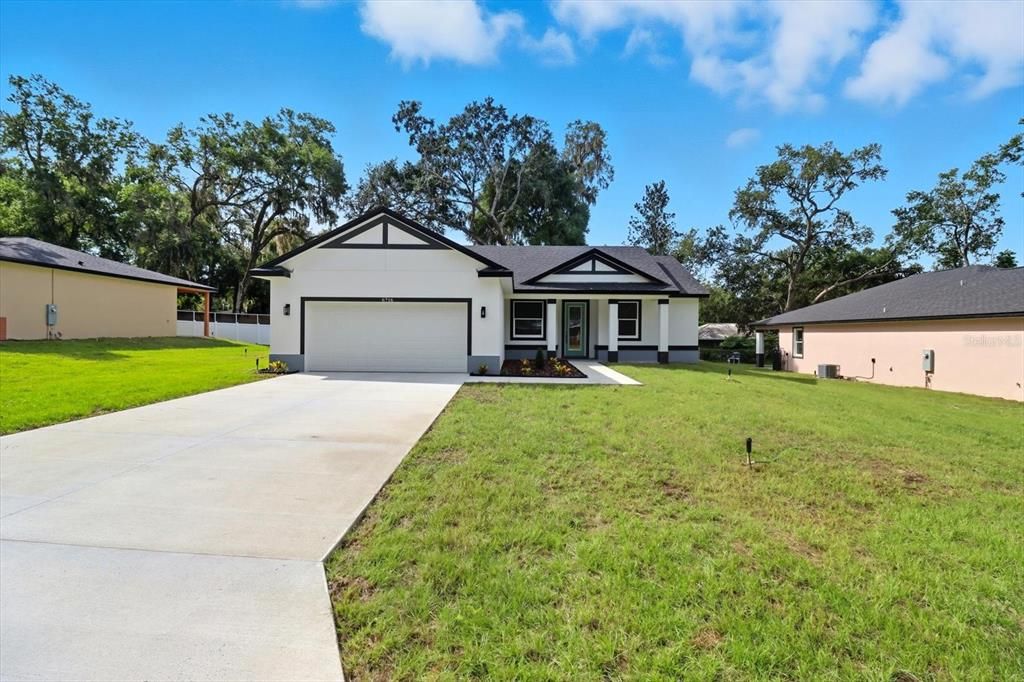 Attached, Backyard, Exterior, Facade, Ranch