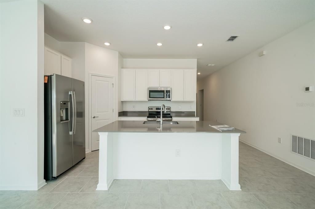 Interior, Kitchen, Recessed Lighting, Stainless Steel Appliances