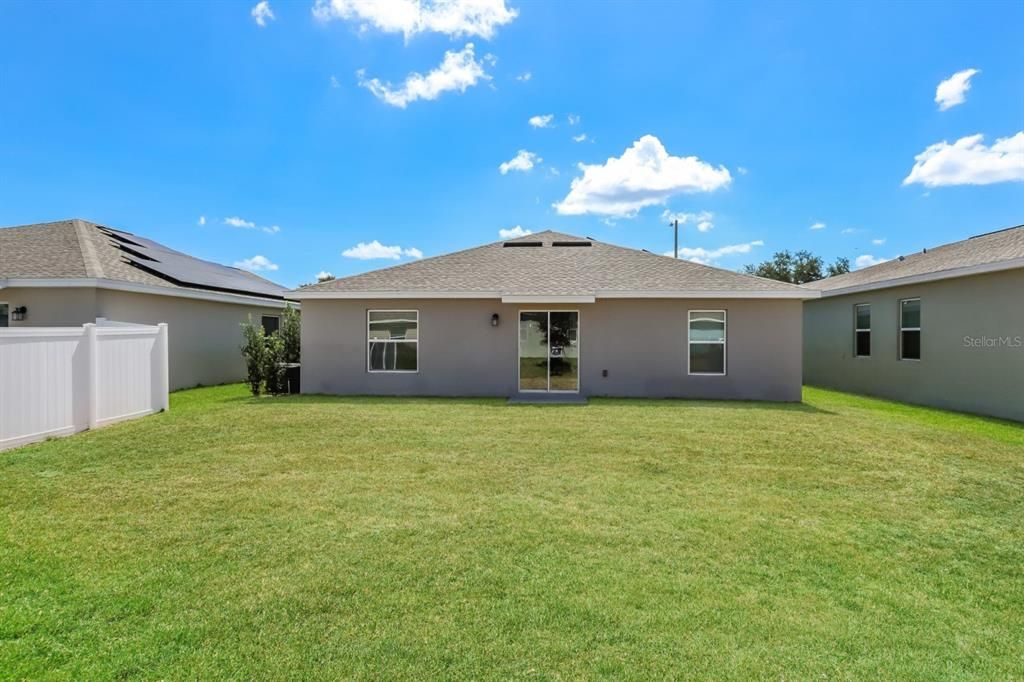 Backyard, Exterior, Solar Panels