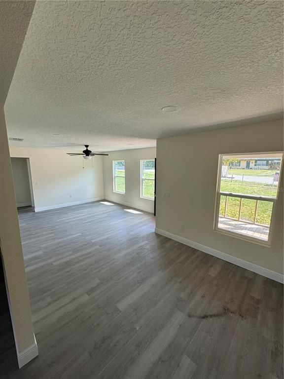 Empty room, Interior, Wood Texture Flooring