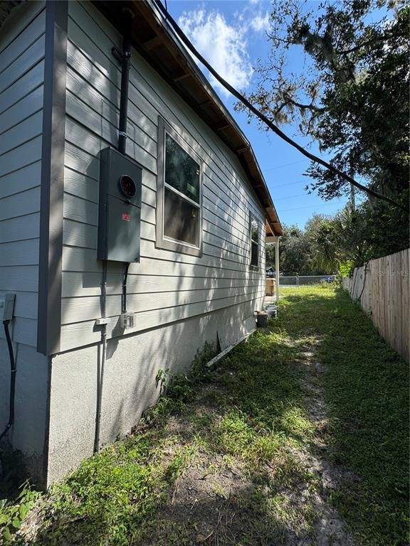 Backyard, Exterior