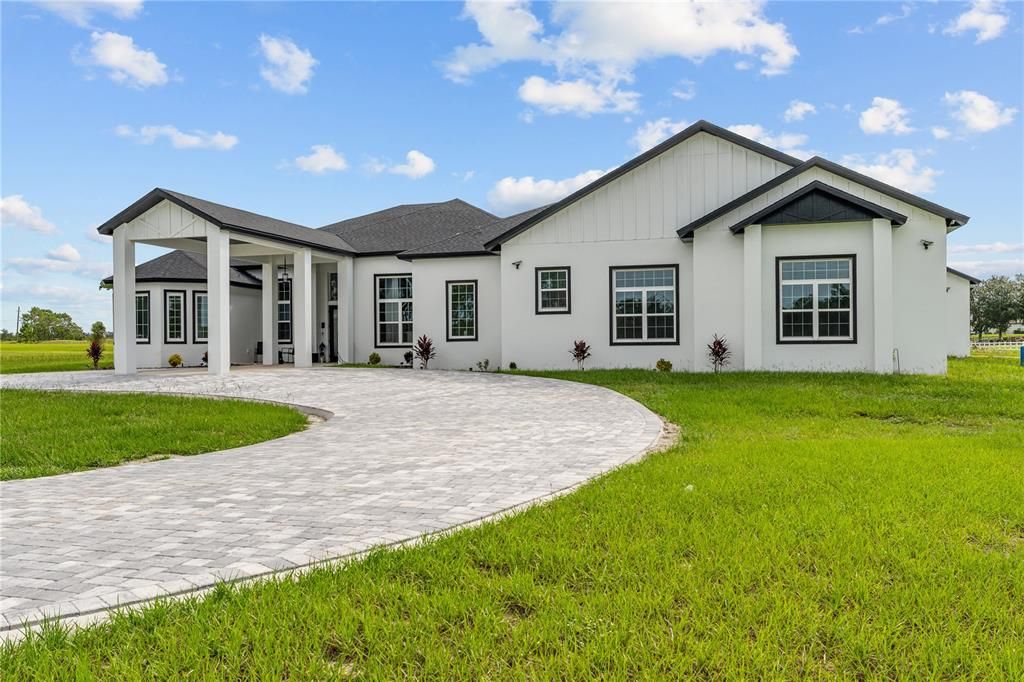 Backyard, Exterior, Facade, Farmhouse
