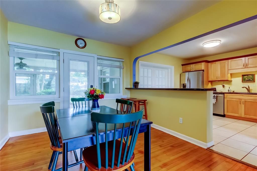 Dining room, Interior, Kitchen, Wood Texture Flooring