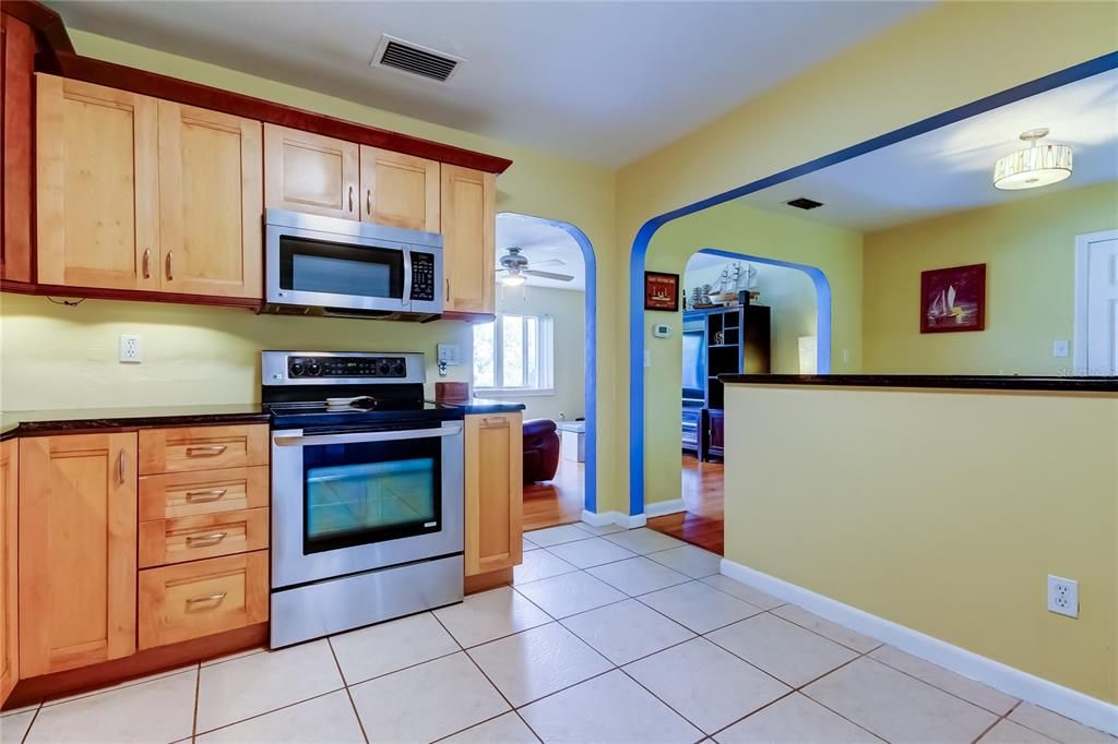 Interior, Kitchen, Stainless Steel Appliances