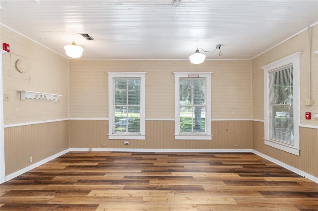 Empty room, Interior, Wood Texture Flooring