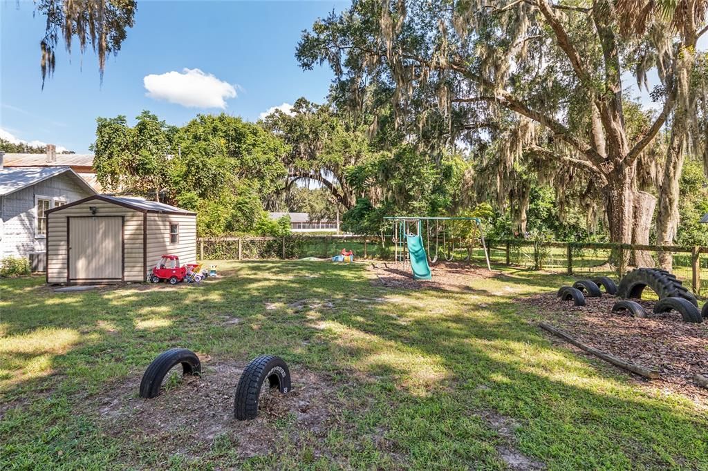 Backyard, Exterior, Playground