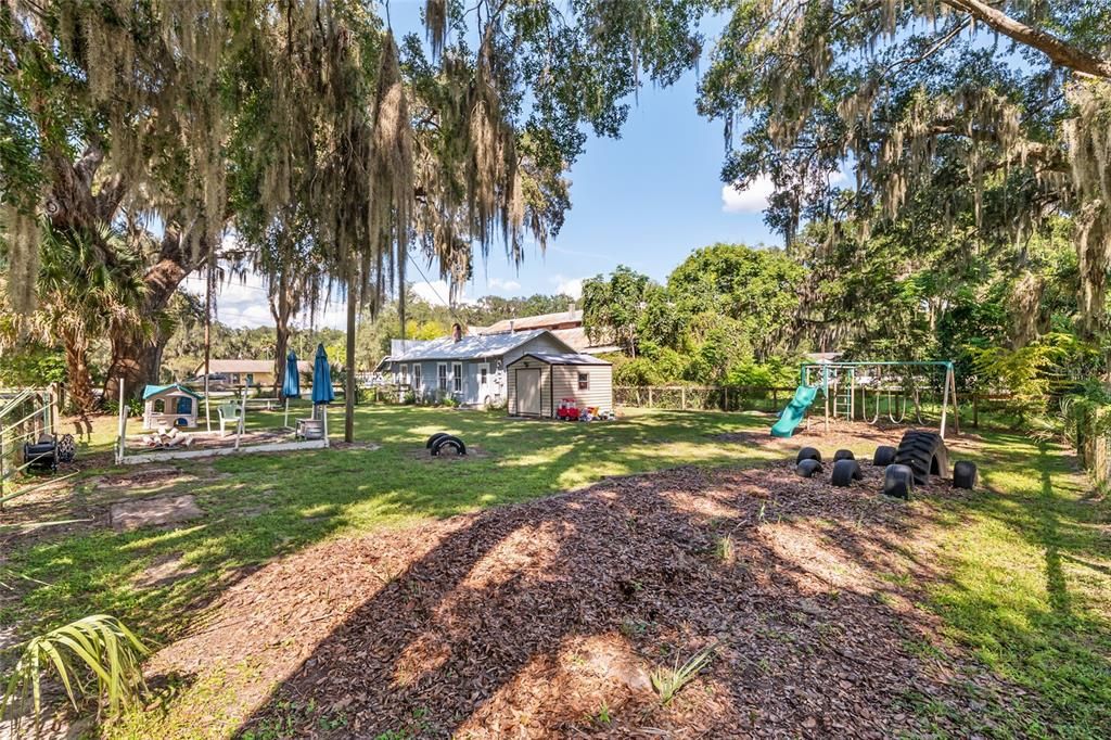 Backyard, Exterior, Playground