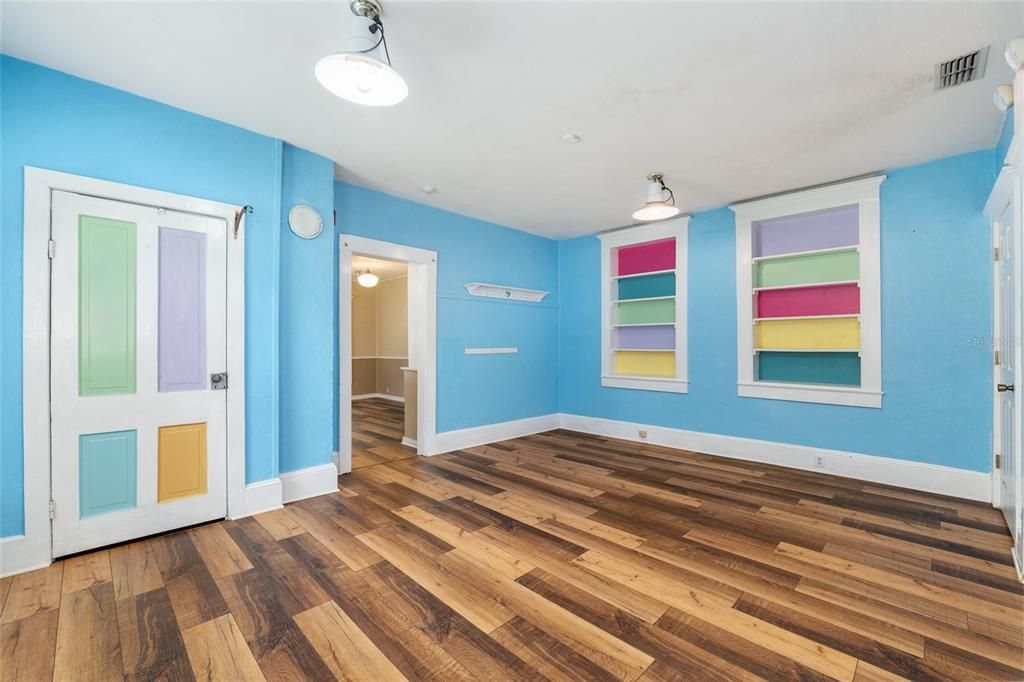 Empty room, Interior, Wood Texture Flooring