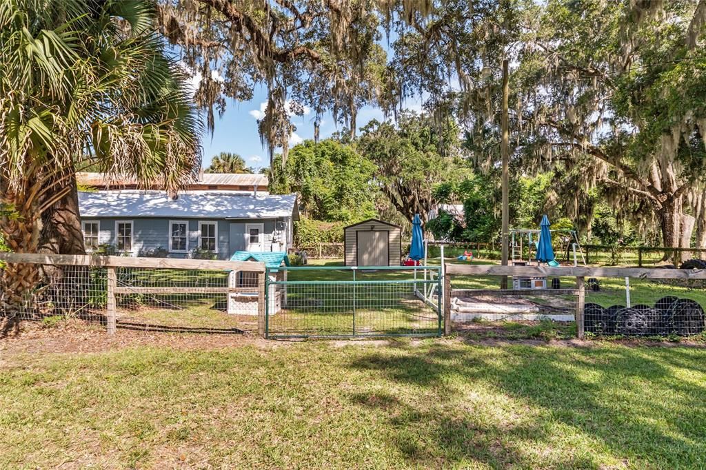 Backyard, Exterior