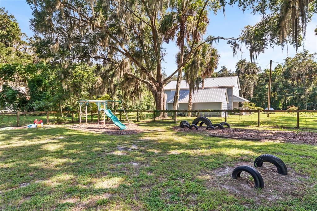 Backyard, Exterior, Playground