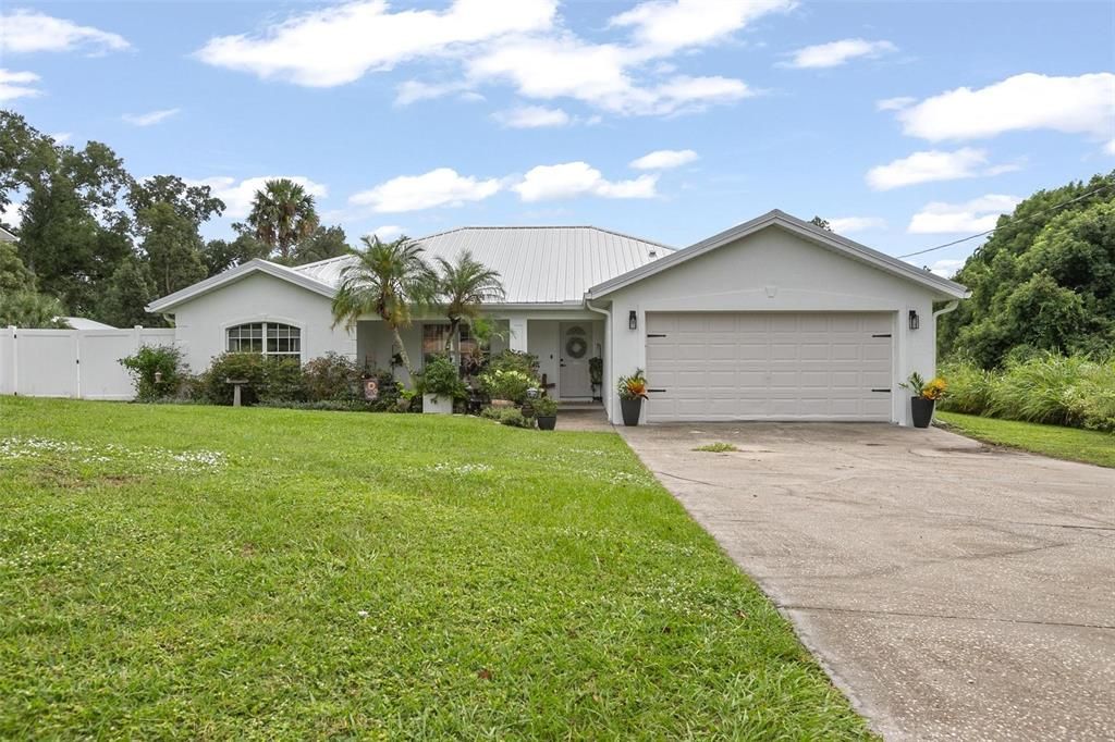 Attached, Backyard, Exterior, Facade, Ranch