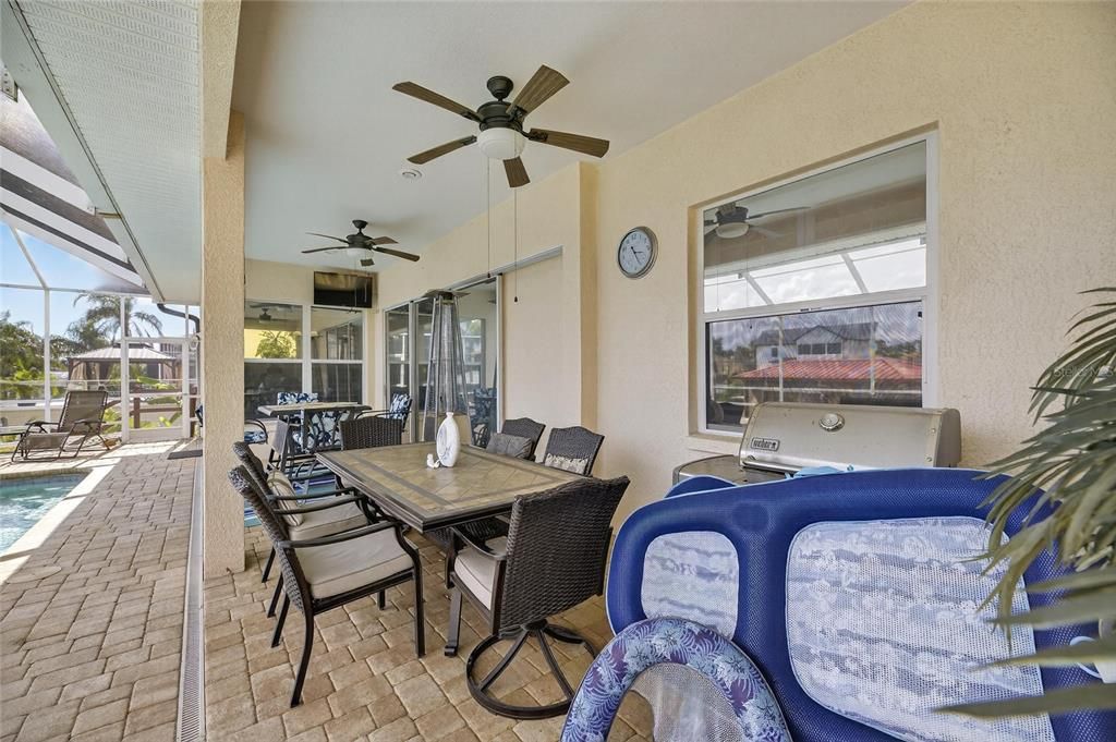 Dining room, Glass Ceilings, Interior, Pool, Sun Room