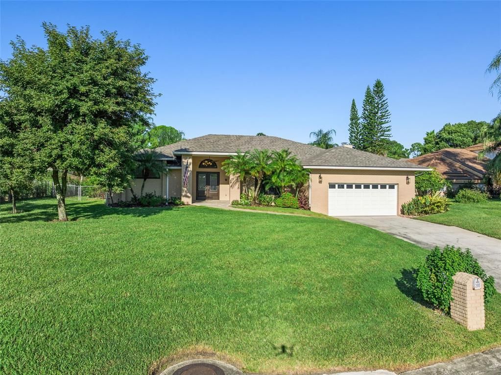 Attached, Backyard, Exterior, Facade, Ranch