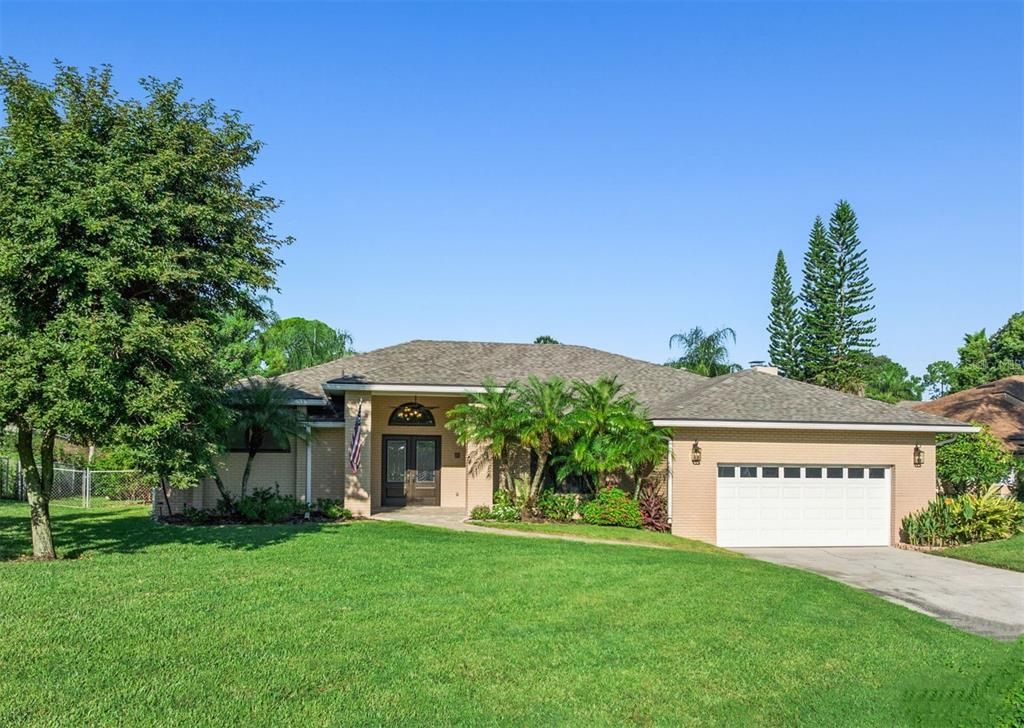 Attached, Backyard, Exterior, Facade, Ranch