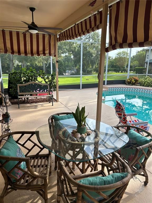 Dining room, Interior, Pool, Sun Room